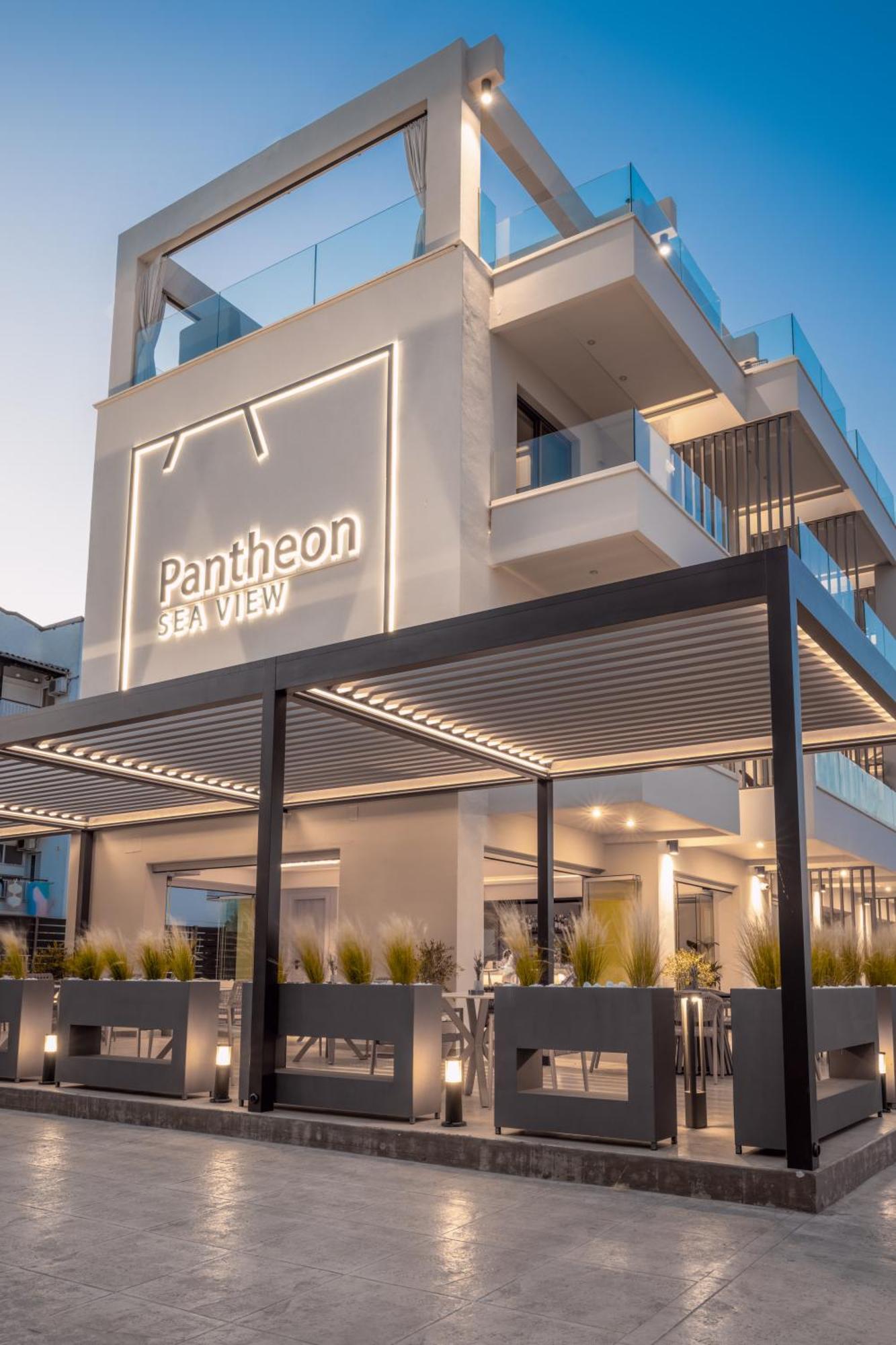 Апарт готель Pantheon Sea View Неї-Порі Екстер'єр фото