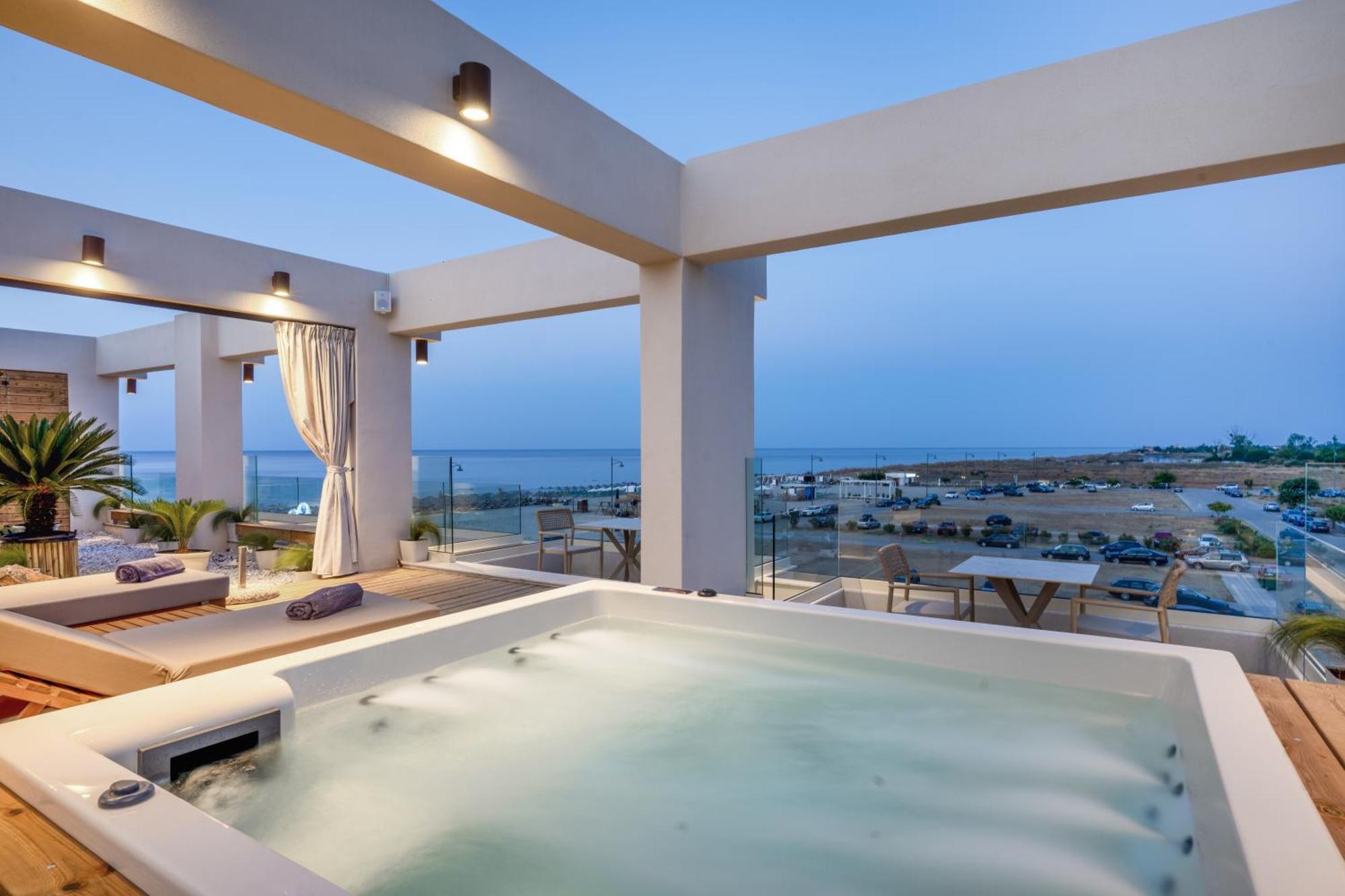 Апарт готель Pantheon Sea View Неї-Порі Екстер'єр фото