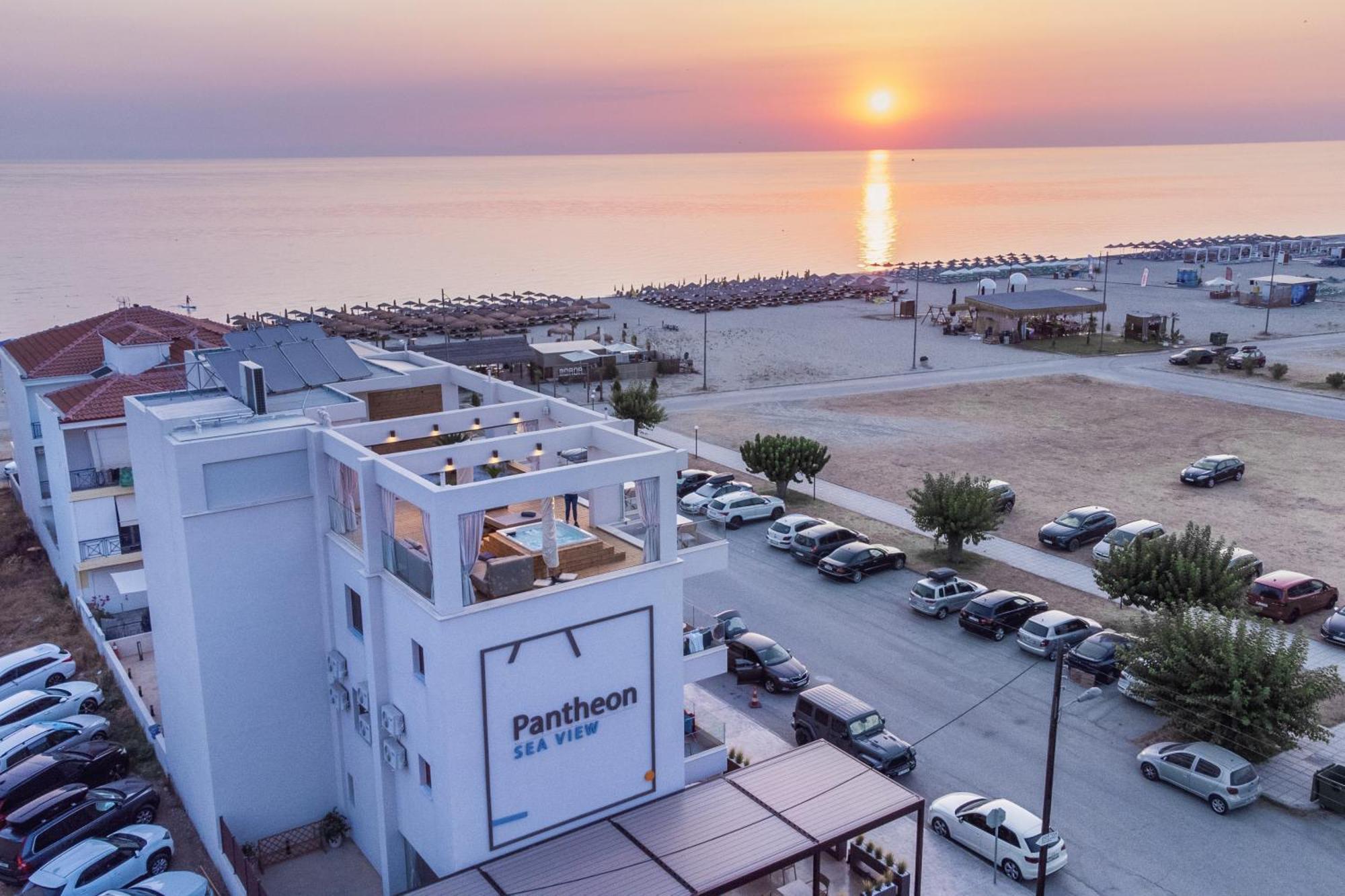 Апарт готель Pantheon Sea View Неї-Порі Екстер'єр фото